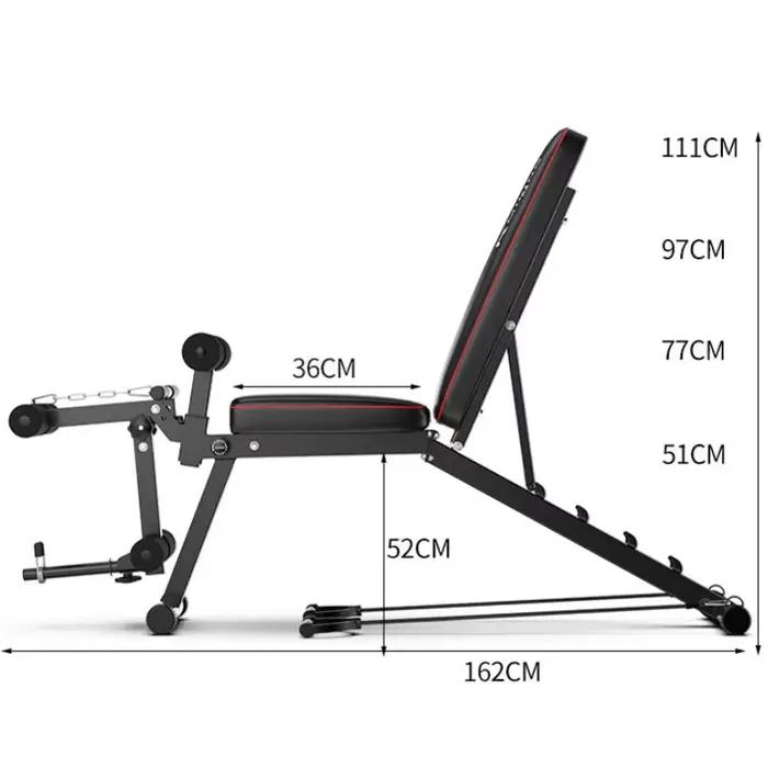 Tabouret d'haltères multifonctionnel