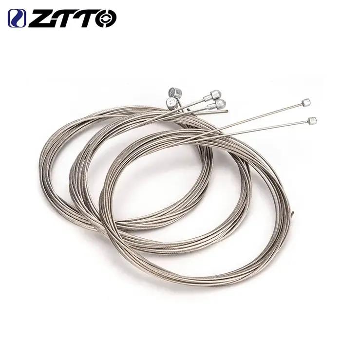 ZTTO vélo acier inoxydable changement de vitesse intérieur fil de frein vtt