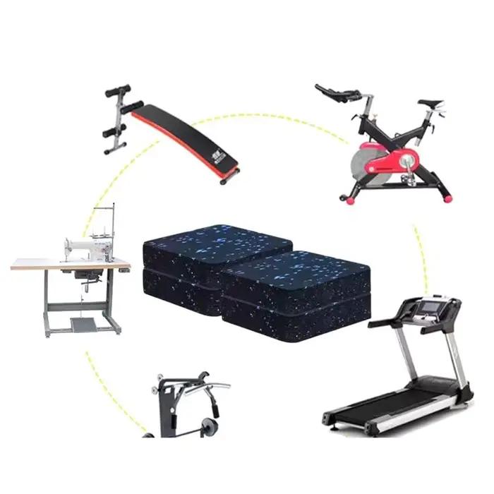 Nouvelle Offre - Lot de 4 Tapis de Protection pour Tapis de Course