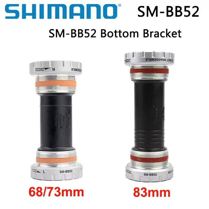 Shimano Deore SM BB52 Hollowtech II VTT support inférieur 68/73mm BB52D 83mm (BSA)