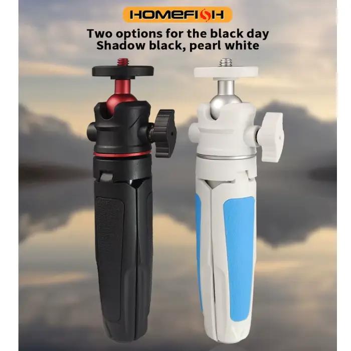 Trépied portable extensible pour appareils photo reflex numériques, téléphones mobiles et ordinateurs de bureau. Manette pour la diffusion en direct.