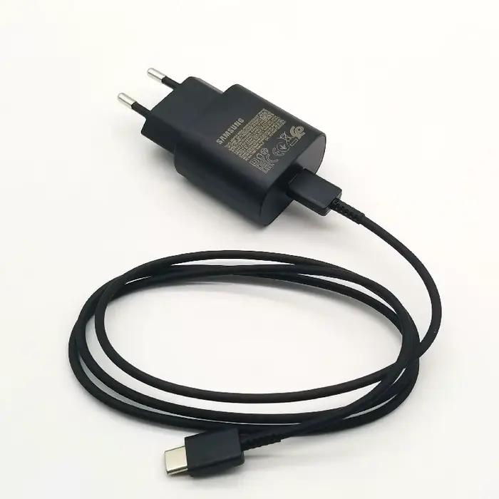 Samsung-Chargeur PD 25W, adaptateur secteur à charge super rapide, pour Galaxy S24 S23 S20 S21 S22 Plus Note20 Ultra 10 Z Flip, possède 6 5 4 3 2