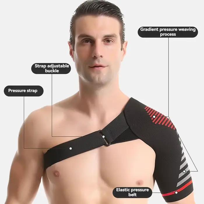 Sangle d'épaule élastique réglable pour le sport