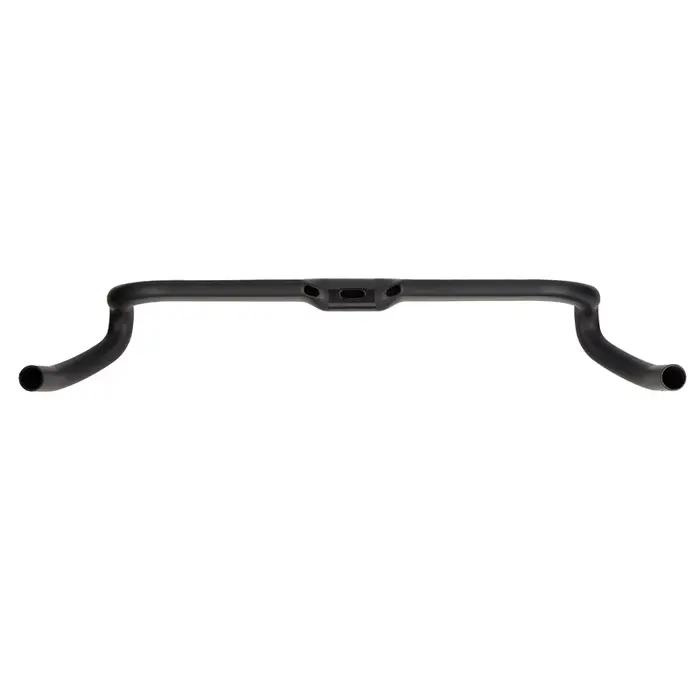 Guidon de vélo de route en carbone mat 37 Degrees Drop 80mm avec câblage entièrement intégré