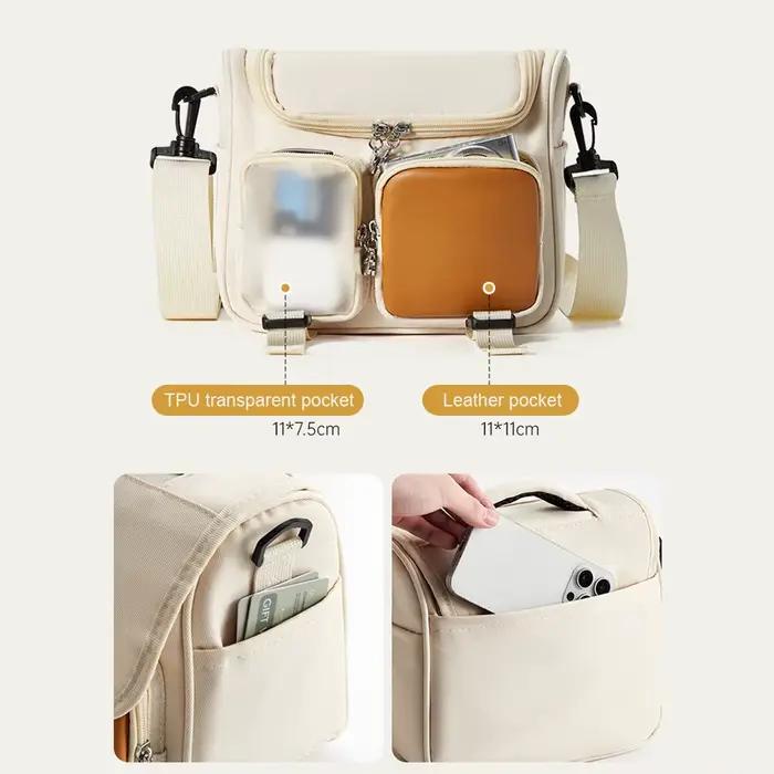 Sac pour appareil photo, sac pour appareil photo reflex numérique, sac à bandoulière grande capacité, sac de voyage, sac messager, adapté aux appareils Fujifilm et Canon