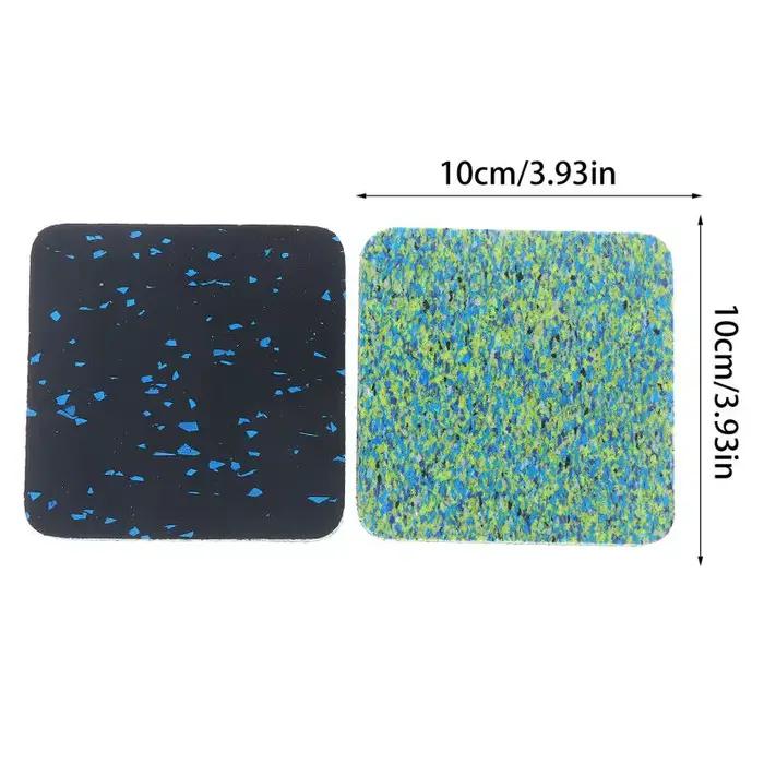 Nouvelle Offre - Lot de 4 Tapis de Protection pour Tapis de Course