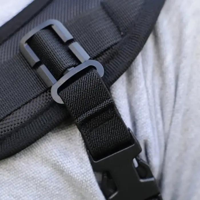 Sangle de suspension pour appareil photo avec attache de sécurité, ceinture d'épaule réglable et confortable pour appareil photo de photographie en plein air