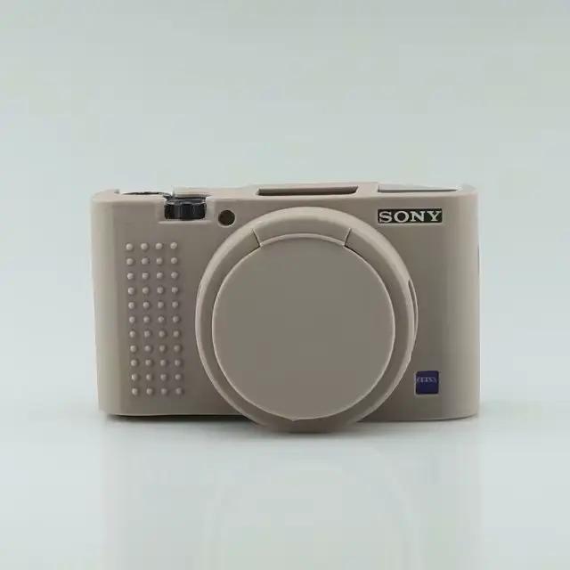 Étui souple pour appareil photo Sony RX100 III IV V VI RX100 VII ZV1 ZV-E10, housse de protection en caoutchouc, cadre de protection de caméra