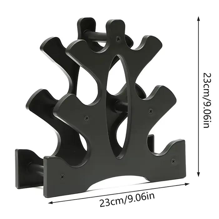 Support de rangement pour haltères à 3 niveaux