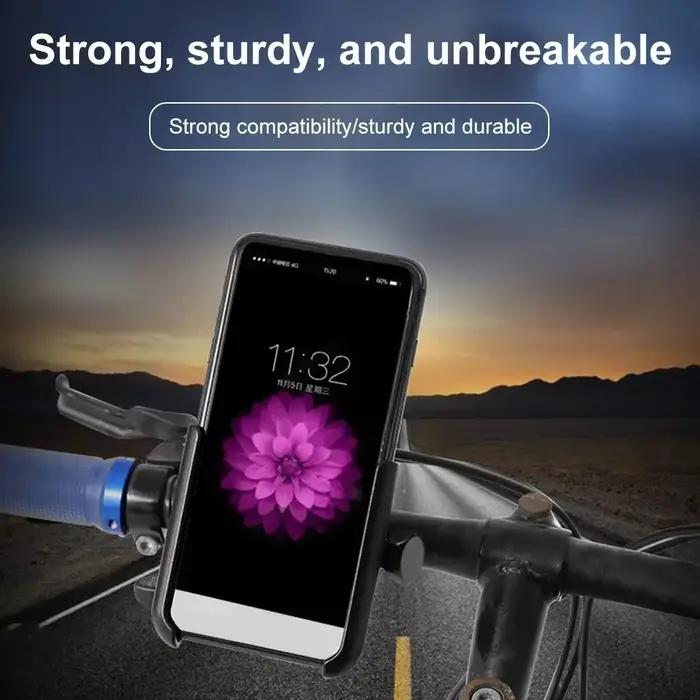 Support de téléphone portable rotatif pour moto et vélo