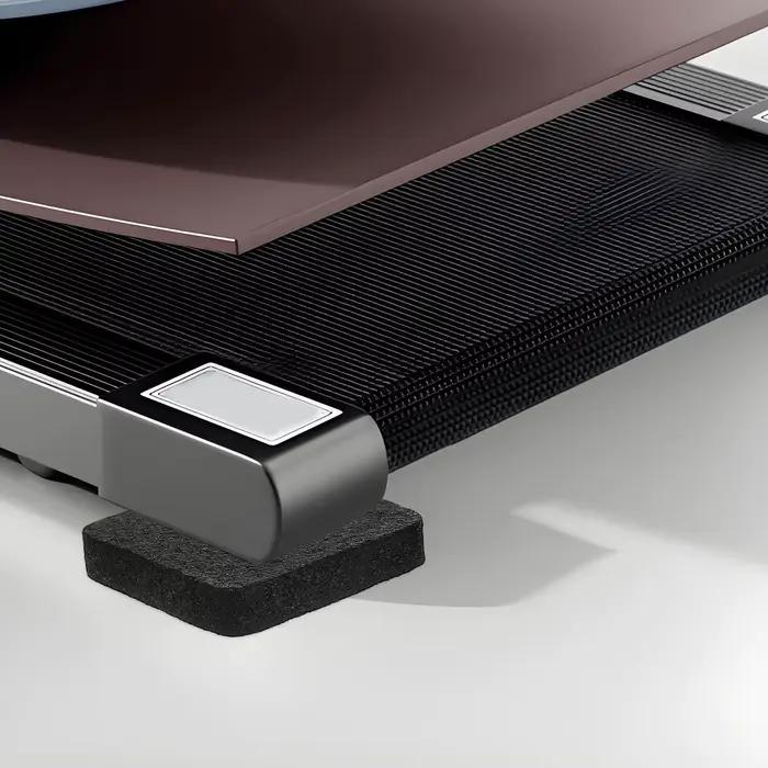 Tapis d'exercice en caoutchouc épais absorbant les chocs