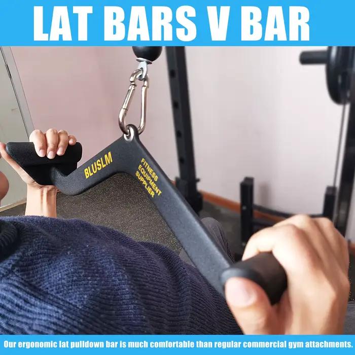 Maison salle de sport Fitness poignées Lat tirer vers le bas barre poulie câble Machine dos entraînement musculaire