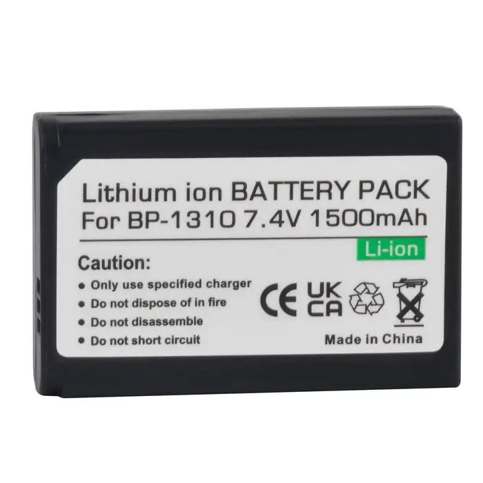 BP-1310 BP1310 BP BP1310 Batterie et chargeur pour appareils photo numériques Samsung pour NX5 NX10 NX11 NX20 NX100 1500 mAh