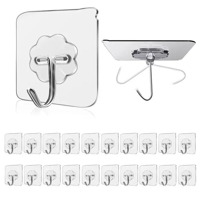Porte-manteau à 5 crochets pour porte, organisateur de salle de bain, support pour vêtements, manteaux, chapeaux, serviettes, accessoires de salle de bain et de cuisine
