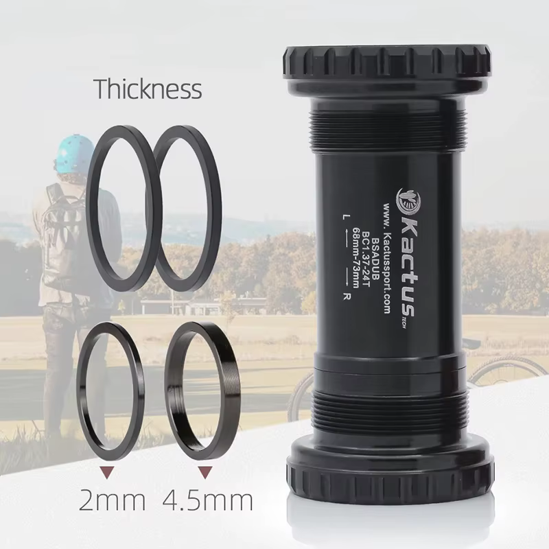 KACTUS BSA DUB-Pédalier de rechange pour vélo de route et VTT, pièce de rechange, 68mm-73mm