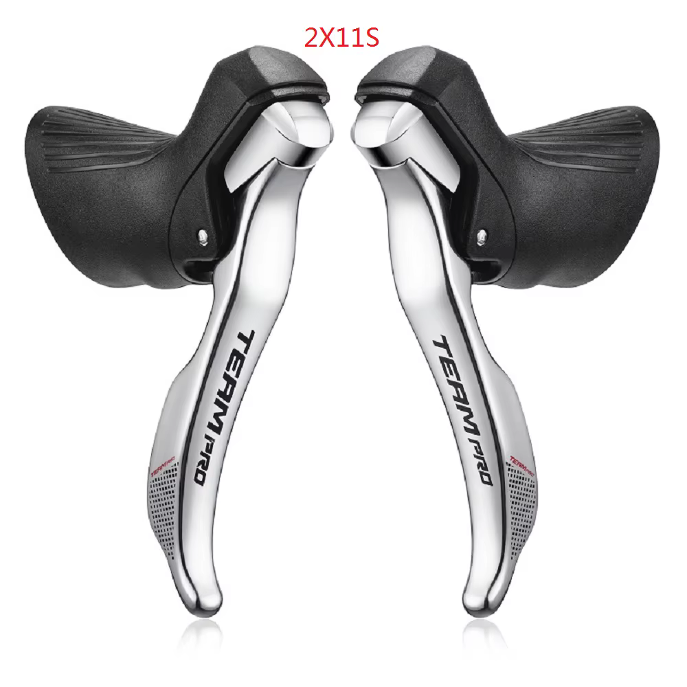 SENSAH argenté manettes de vitesse de vélo de route 2 × 8/2 × 9/2X10/2X11 vitesses levier de frein d