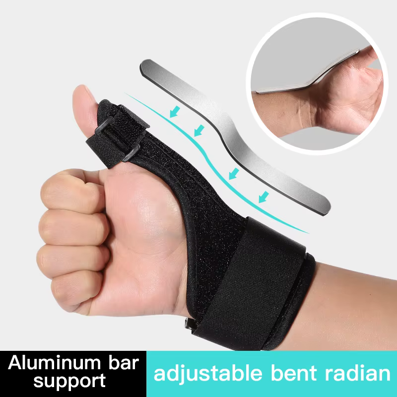 1 pièces amovible ténosynovite bracelet en aluminium attelle de poignet soutien arthrite entorse can