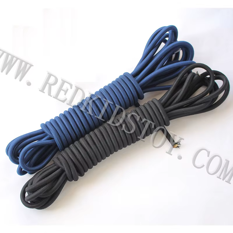 Livraison Gratuite UNIQUEMENT NOIR Grande Vente Cordon Élastique Durable pour Trampoline Dia11mm 6m 