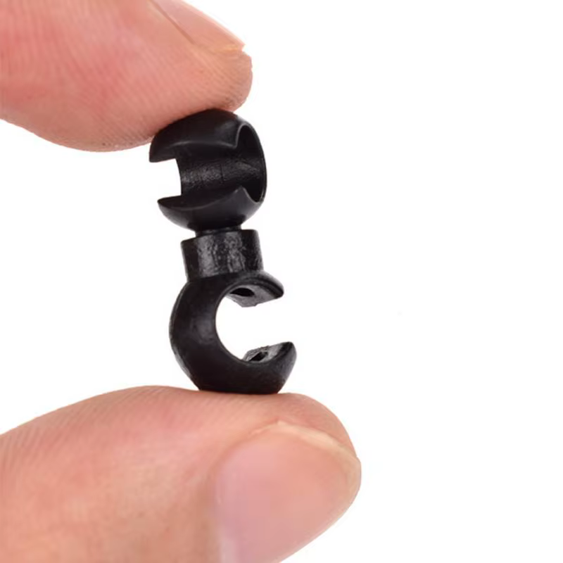 10 pièces/ensemble S boucle dérailleur de frein de vélo Clips de changement de vitesse boucle câble 