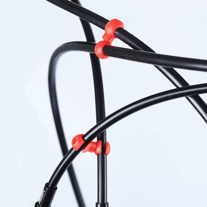 10 pièces/ensemble S boucle dérailleur de frein de vélo Clips de changement de vitesse boucle câble 