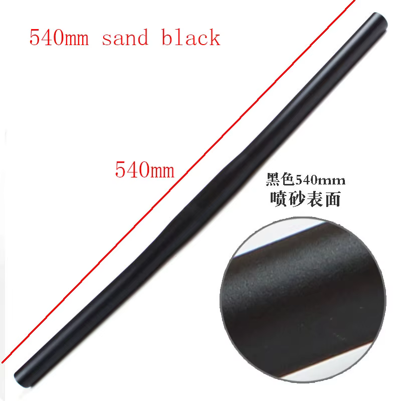 Guidon de vélo guidon droit calibre 25.4MM guidon droit en alliage d'aluminium accessoires de vélo