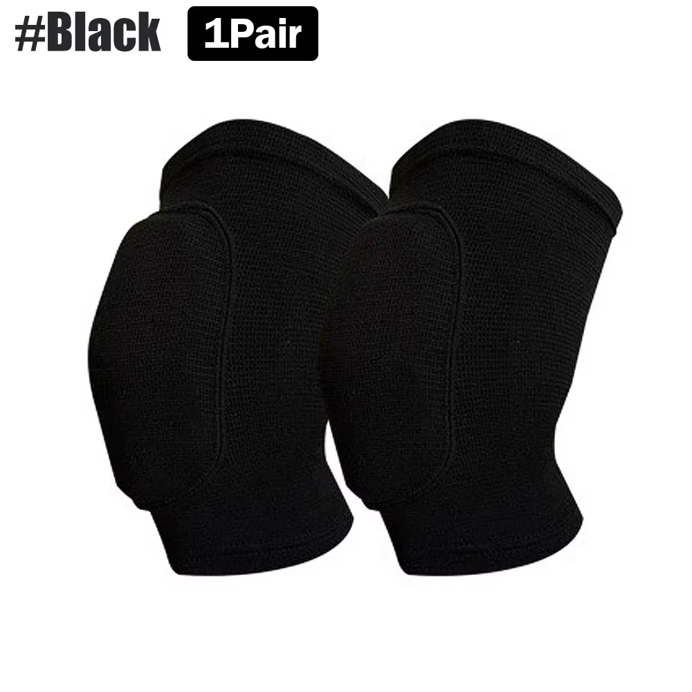 1 paire de genouillères de Sport pour hommes et femmes, genouillères de Compression pour danse, Yoga