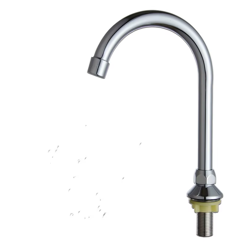Tuyau de sortie d'eau du robinet à pédale