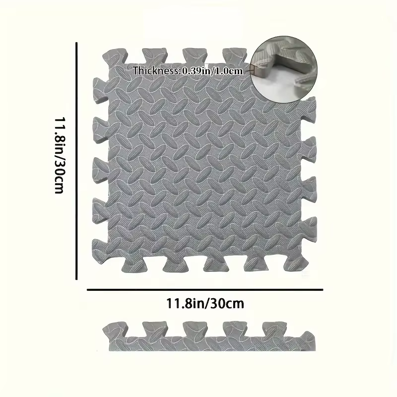 Tapis de Yoga antidérapant en mousse, 8/16 pièces, tapis de Protection pour carrelage de sol, équipe