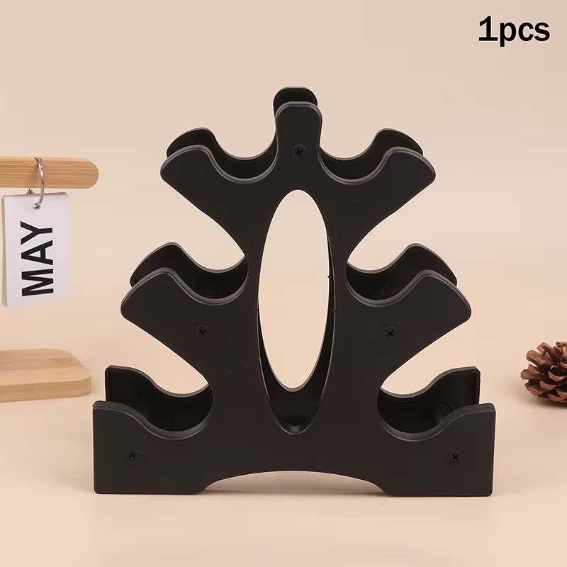 Lot de 1/2 étagères de rangement supérieures à 3 niveaux pour haltères, supports multi-niveaux pour 