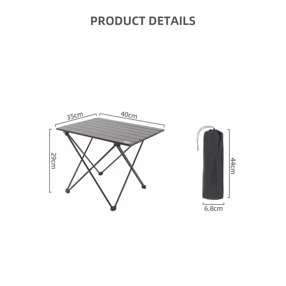 TARKA Camping en plein air Table pliante fête pique-nique barbecue Portable bureau pliable haute rés