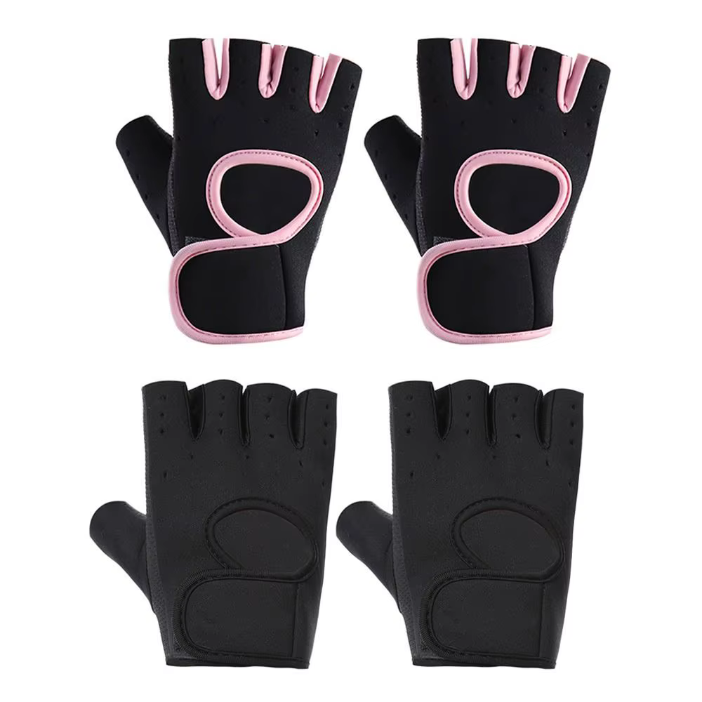 WePackage-Gants de levage demi-doigts pour hommes et femmes, gants de fitness respirants, coussin de