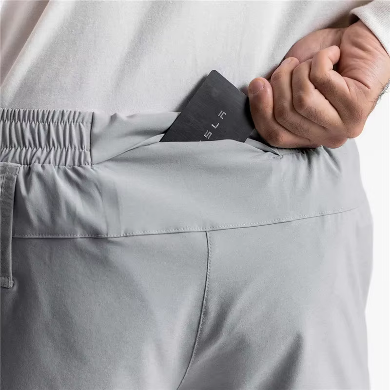 Nouveaux hommes course séchage rapide Fitness gymnases Shorts hommes été pantalons courts mâle survê