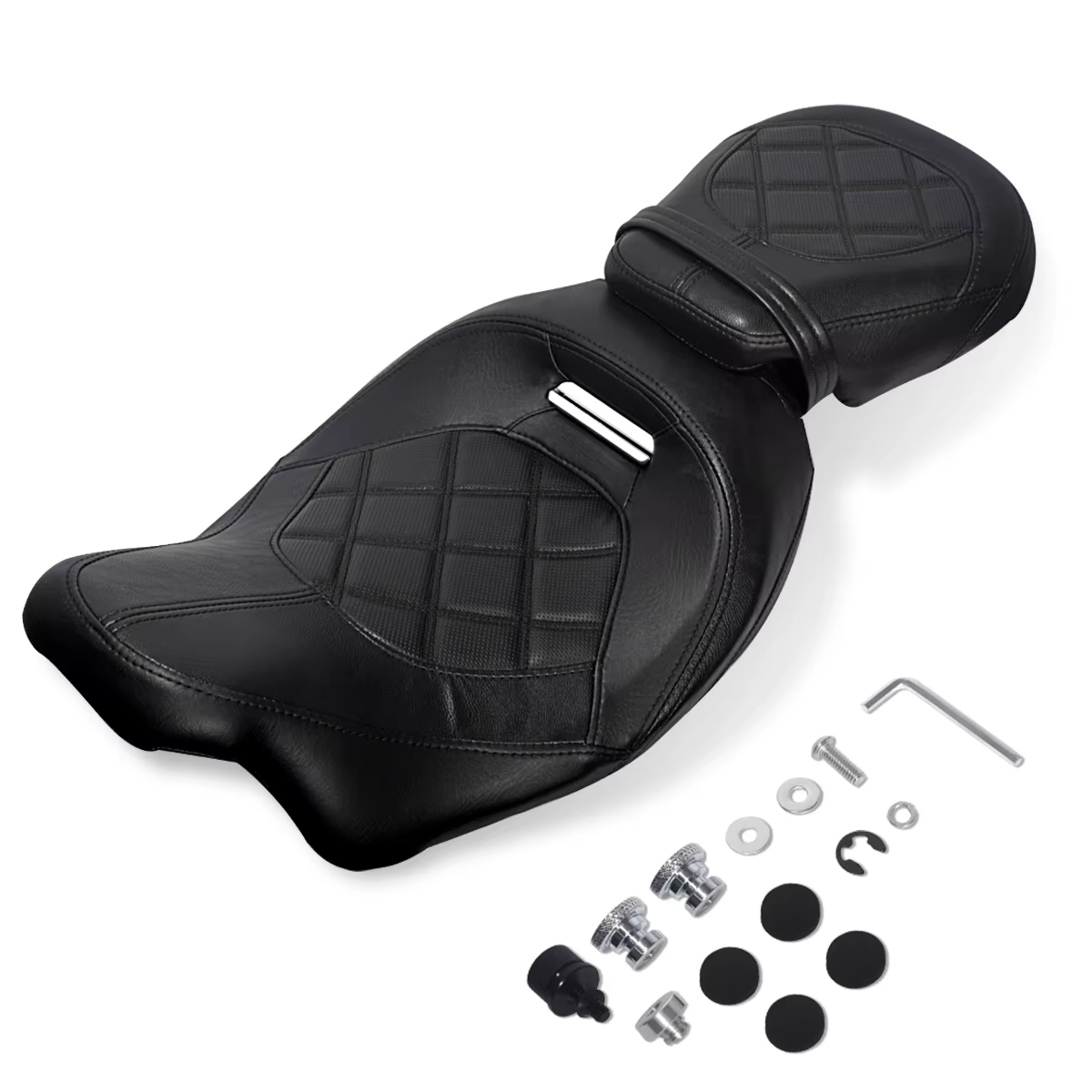 Siège de moto à profil bas pour Harley Touring Road King Street Glide Road Glide Electra Glide Speci