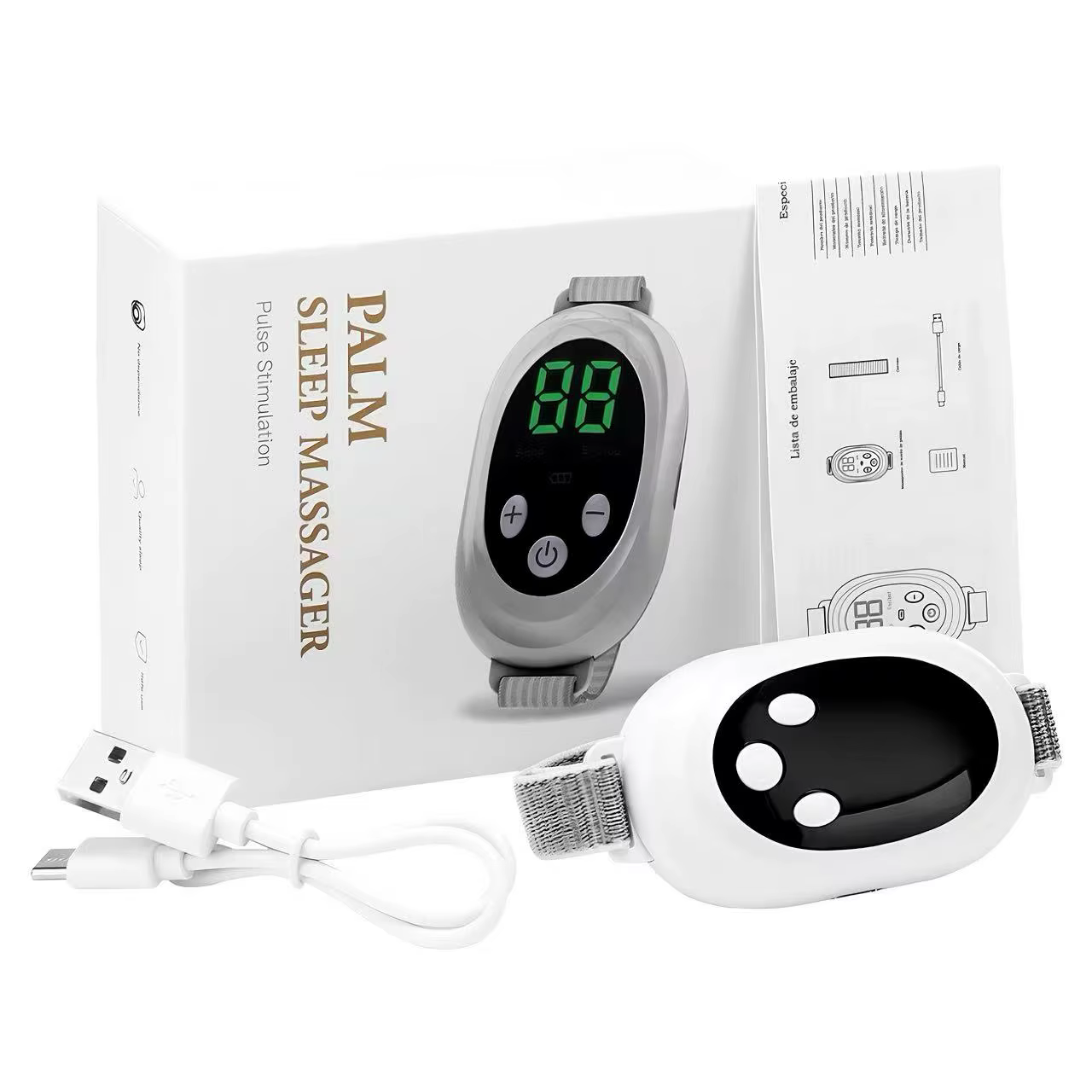 Appareil portable d'aide au sommeil, instrument apaisant pour le sommeil, anti-insomnie, anti-anxiét