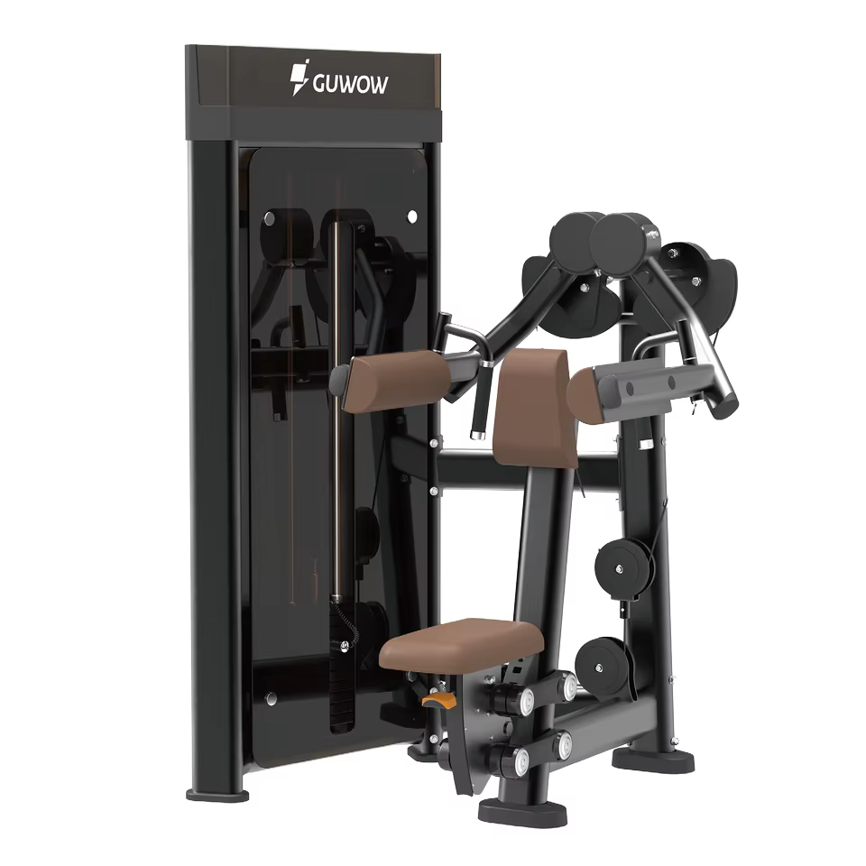 Machine de musculation pour les épaules, exercices assis en levée latérale - Équipement de gym robus