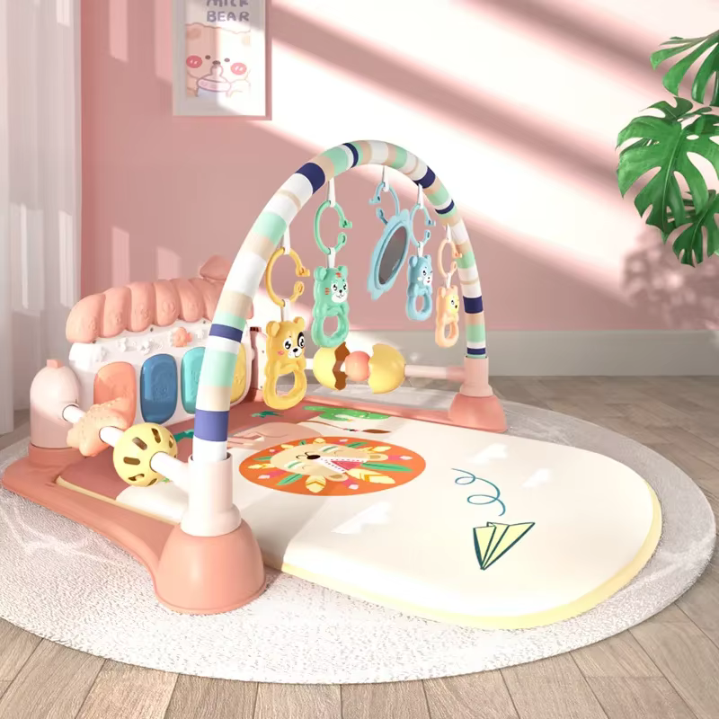 Tapis de Piano de Fitness pour bébé, mignon, activité intérieure, ramper, Musical, éducatif, tapis d
