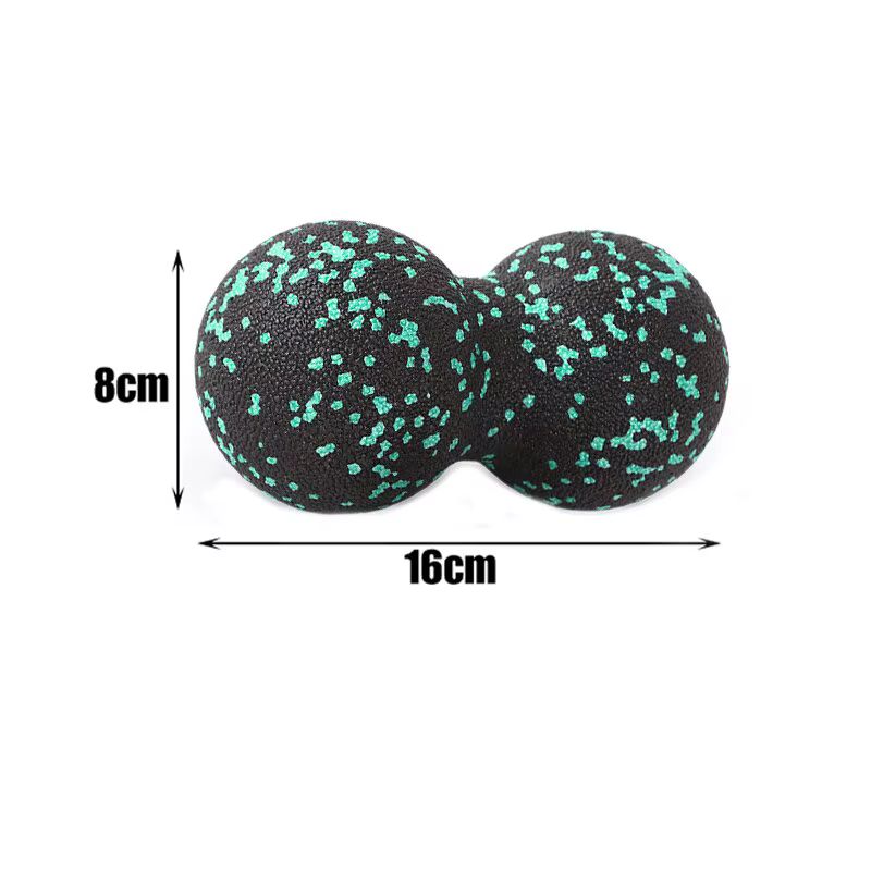 EPP Peanut IkBody Énergie Fascia Ball, Yoga Foam Night, Haute Densité, Muscle Relaxation Lacrosse Ex