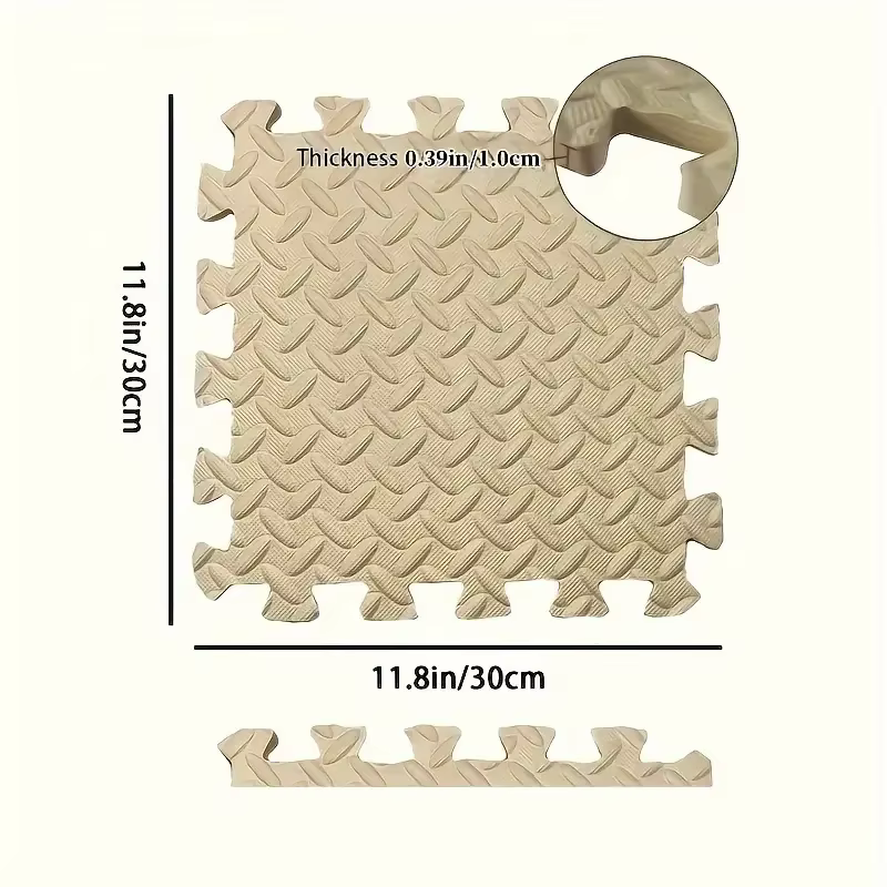 Tapis de jeu imbriqué pour bébé, tapis Patchwork en mousse EVA, doux et épais, tapis de sport pour e