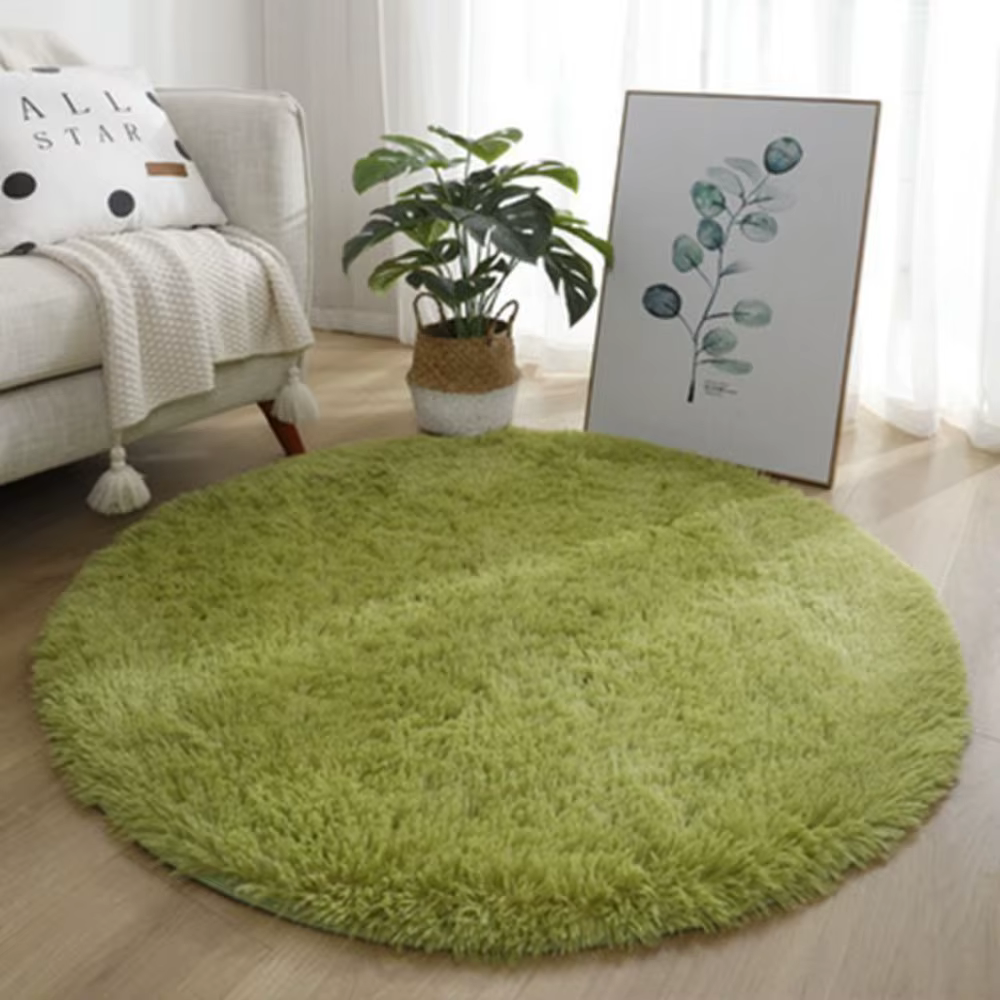 Nouveau tapis de salon en peluche douce antidérapant 40cm tapis en fourrure couleur unie épaissi tap