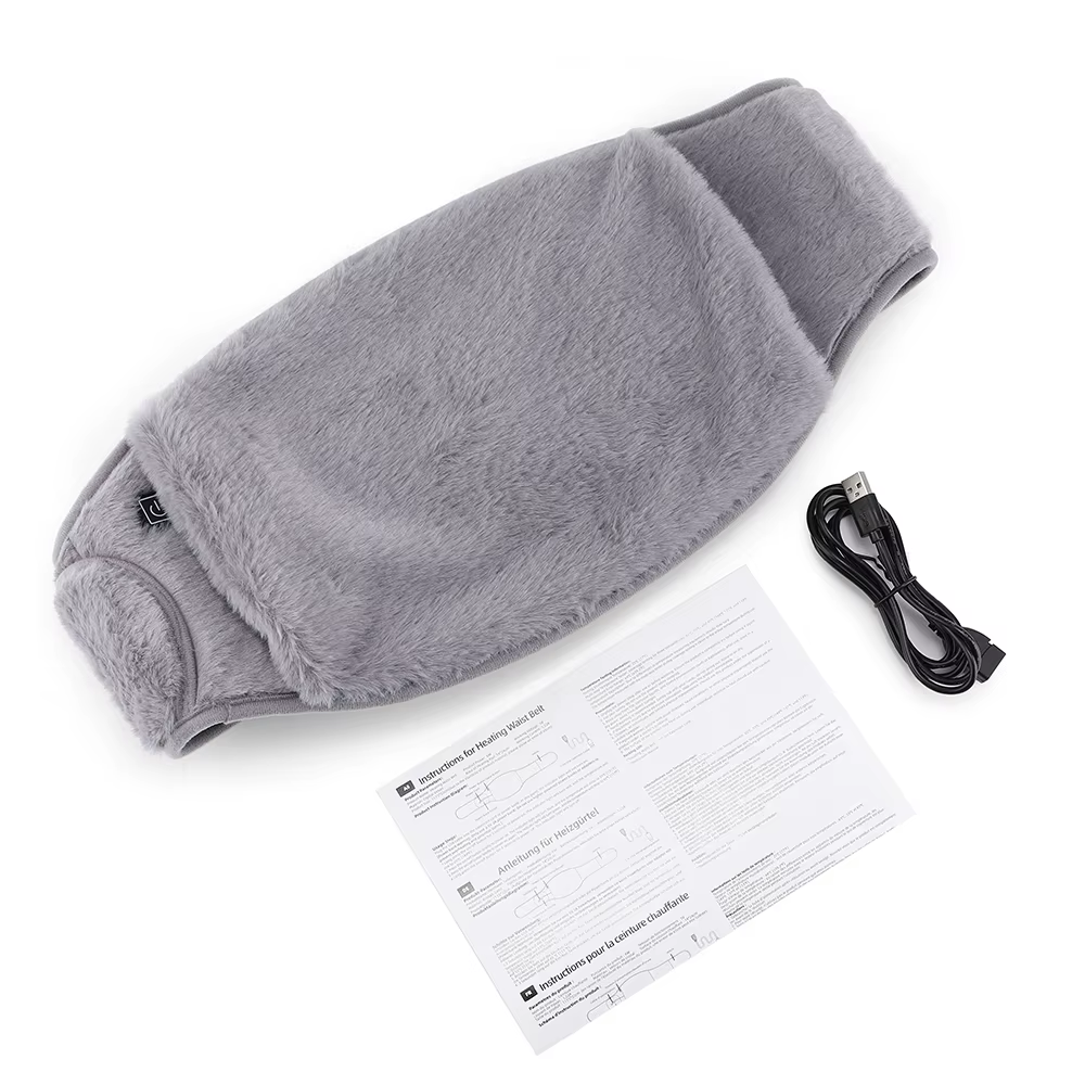 Coussin de taille électrique chauffant, ceintures abdominaux pour dos et main, attelle lombaire pour