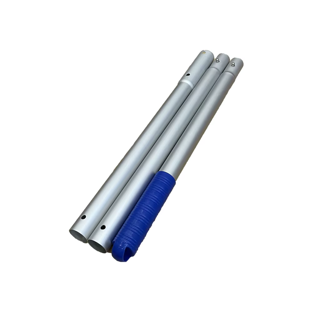 Perche télescopique en alliage d'aluminium durable, longueur réglable, accessoire universel pour l'e