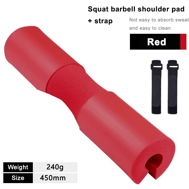 Protège-épaules pour haltères, coussinets en mousse épaissis pour squats, haltérophilie, coussinets 