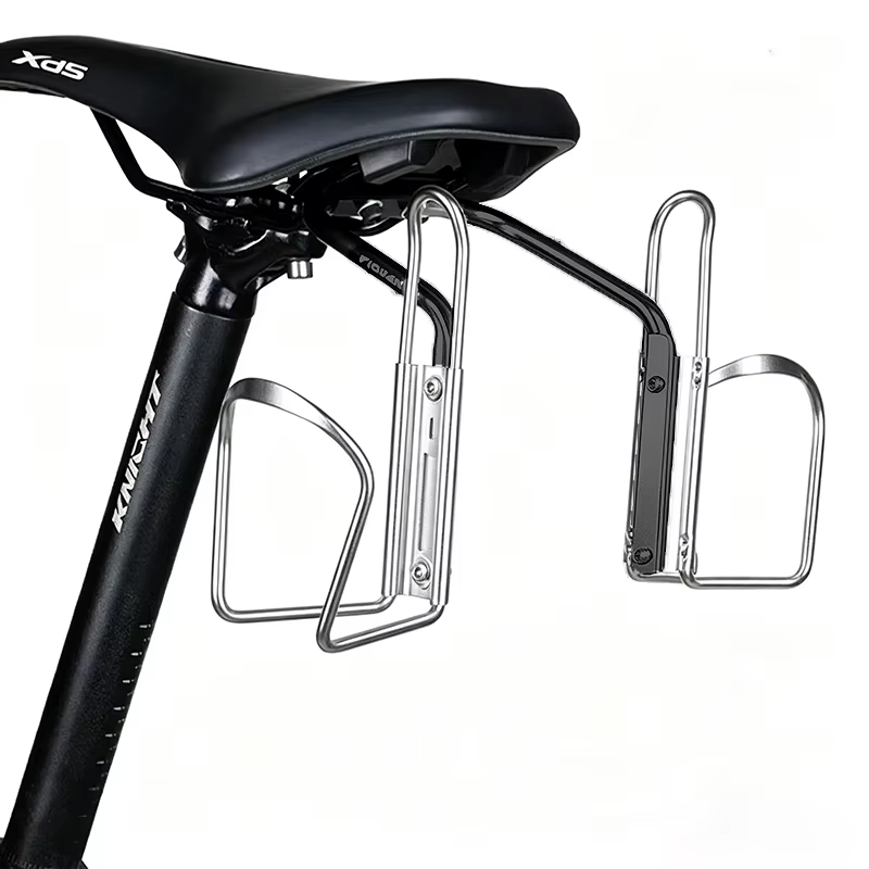 Support d'extension de selle de vélo en alliage d'aluminium, stabilisateur de sac de selle, support 