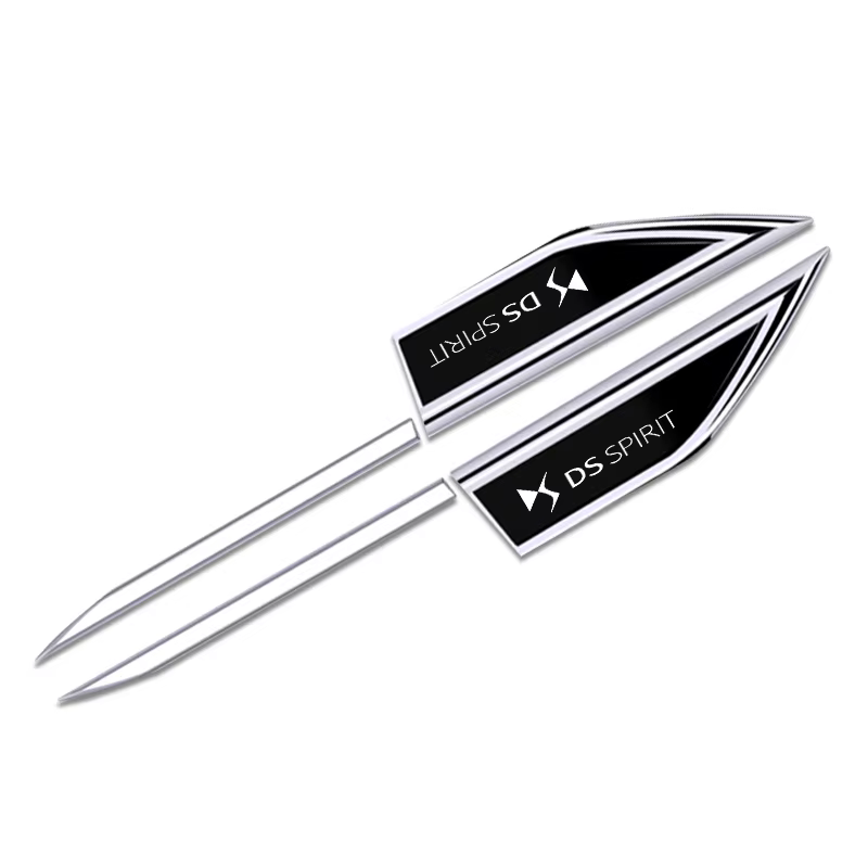 Autocollants de lame de portes latérales de voiture, 2 pièces, accessoires de voiture pour DS SPIRIT