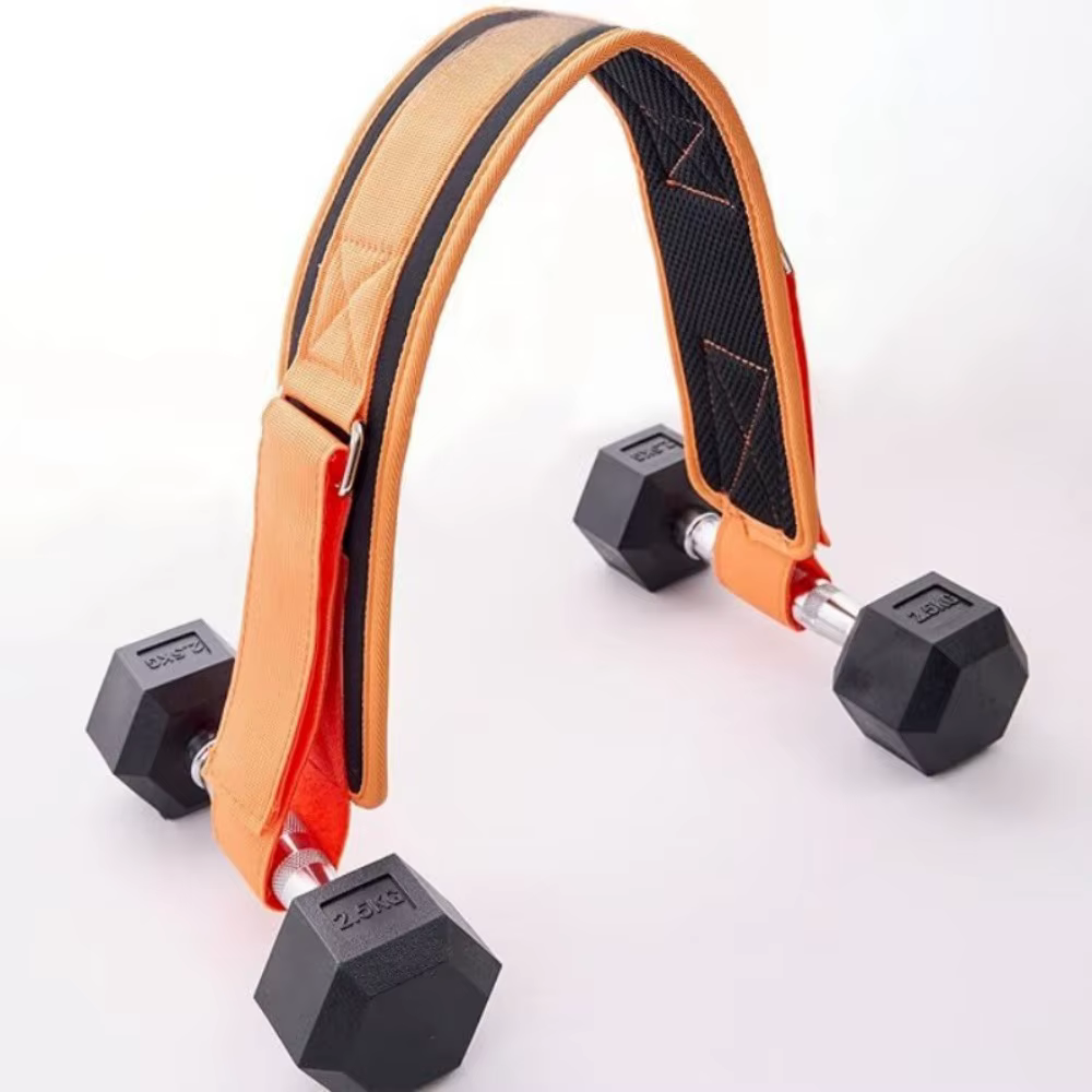 Ceinture de poussée de hanche facile à utiliser, ceinture de butin d'haltère réglable de qualité pro
