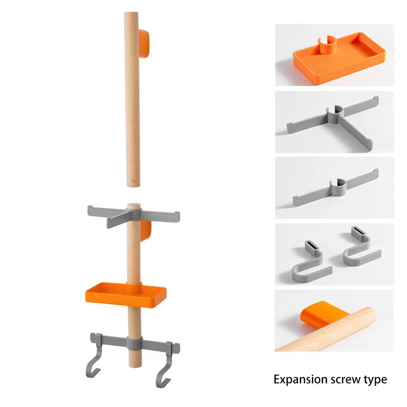 Support mural pour vélo en bois de hêtre, 1 ensemble, porte-équipement et support de casque pour cyc