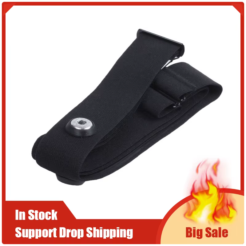 Sangle de poitrine pour moniteur de fréquence cardiaque sans fil, ceinture de sport pour Polar Wahoo
