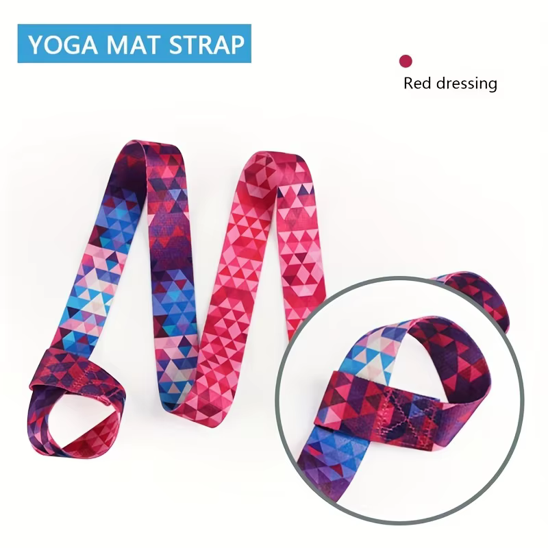 Sangle de tapis de Yoga réglable, sangle d'épaule, sangle extensible de sport, sangle de rangement p