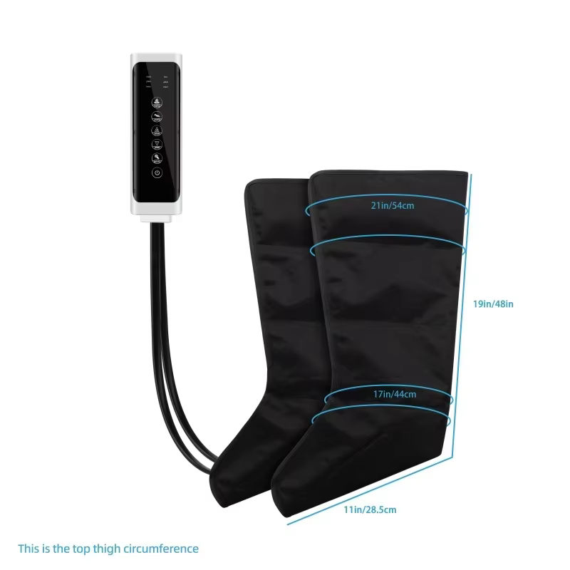 Masseur électrique pneumatique pour les jambes, version étendue, pour une relaxation profonde des cu