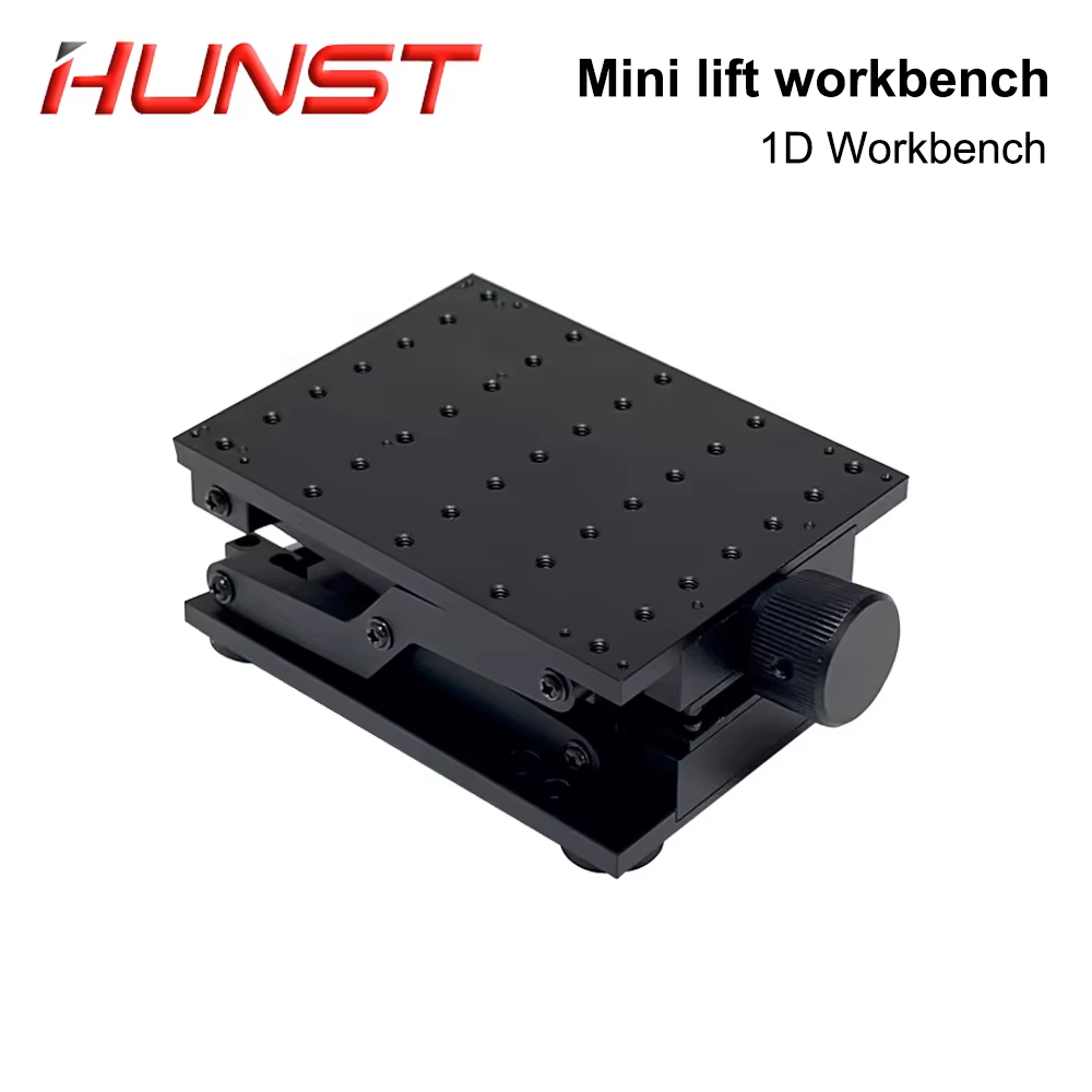 HUNST noir ascenseur 1D établi plat cric ciseaux support plate-forme outils de laboratoire pour le t